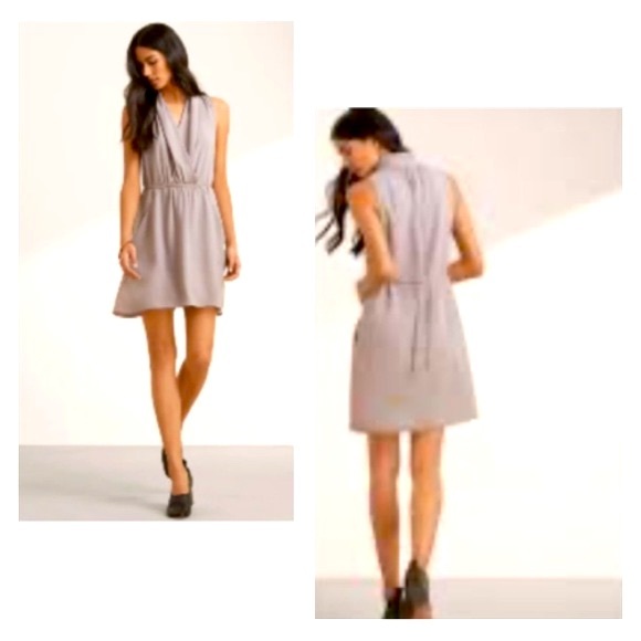 ARITZIA Wilfred Sabine Mini Dress In Gray - Picture 3 of 10